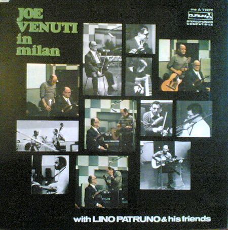 JOE VENUTI - Joe Venuti In Milan With Lino Patruno & His Friends cover 