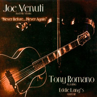 JOE VENUTI - Never Before... Never Again cover 