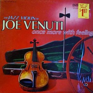 JOE VENUTI - Once More With Feeling cover 
