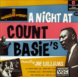 JOE WILLIAMS - A Night at Count Basie's cover 