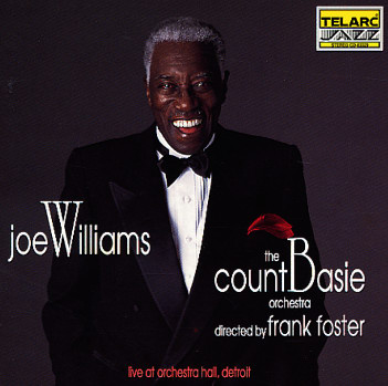 JOE WILLIAMS - Live at Detroit Orchestra Hall cover 