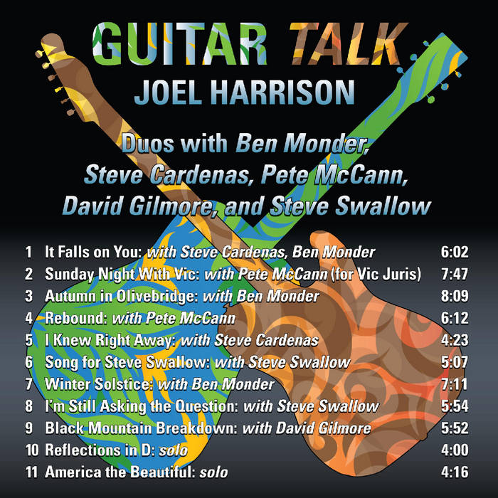 JOEL HARRISON - Guitar Talk cover 