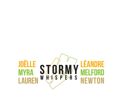 JOËLLE LÉANDRE - Joelle  Leandre / Lauren Newton / Myra Melford : Stormy Whispers cover 