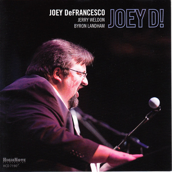 JOEY DEFRANCESCO - Joey D cover 