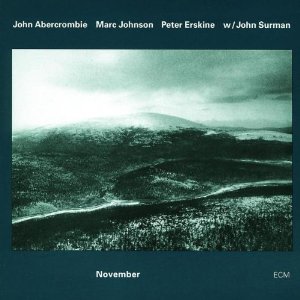 JOHN ABERCROMBIE - November (with Mark Johnson & Peter Erskine) cover 