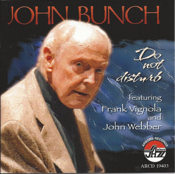 JOHN BUNCH - Do Not Disturb cover 