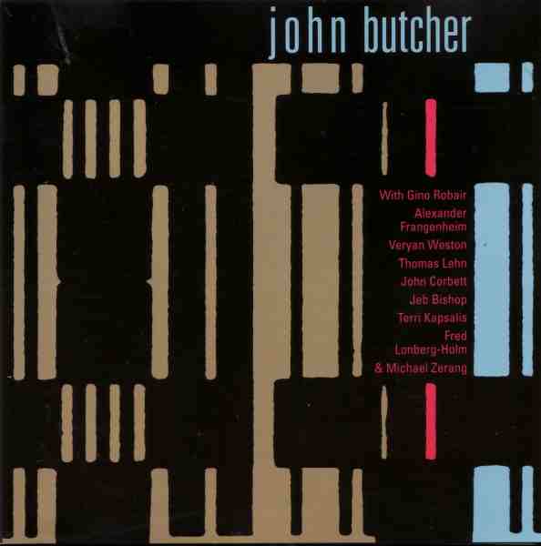 JOHN BUTCHER - Anomalies In The Customs Of The Day: Music On Seven Occasions cover 