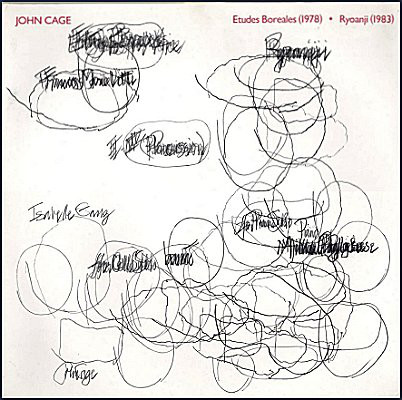 JOHN CAGE - Etudes Boreales • Ryoanji cover 