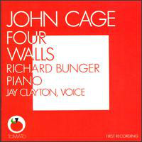 JOHN CAGE - Four Walls cover 