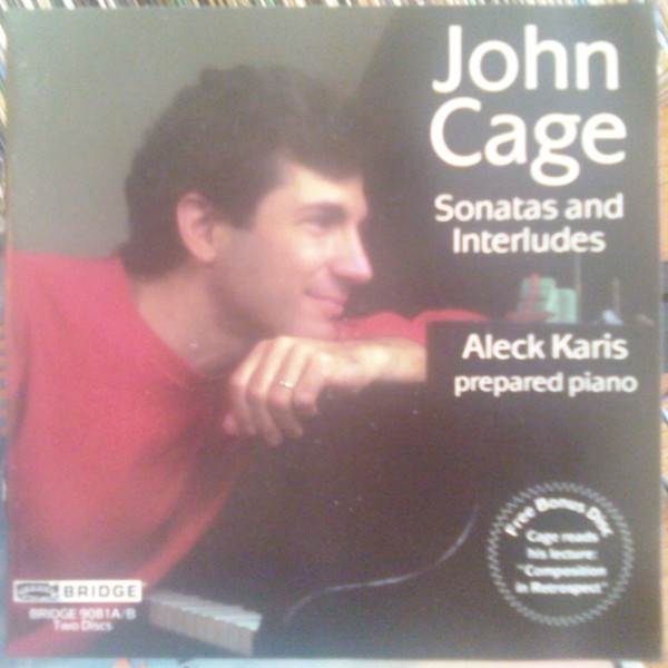 JOHN CAGE - John Cage - Aleck Karis ‎: Sonatas And Interludes cover 