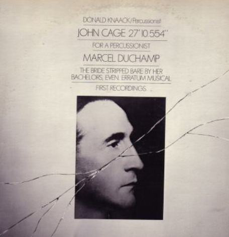 JOHN CAGE - John Cage & Marcel Duchamp cover 
