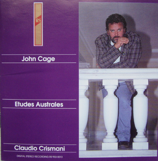 JOHN CAGE - John Cage, Claudio Crismani ‎: Etudes Australes cover 