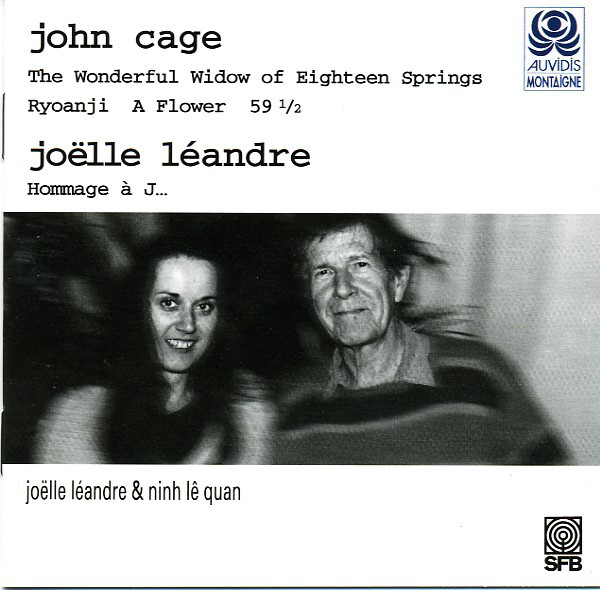 JOHN CAGE - John Cage / Joëlle Léandre ‎: The Wonderful Widow Of Eighteen Springs cover 