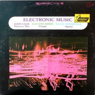 JOHN CAGE - John Cage, Luciano Berio, Ilhan Mimaroglu ‎: Electronic Music cover 