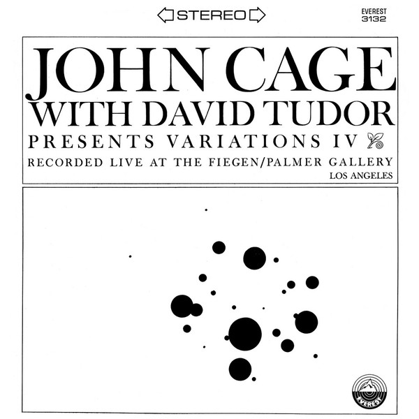 JOHN CAGE - John Cage With David Tudor ‎: Variations IV cover 