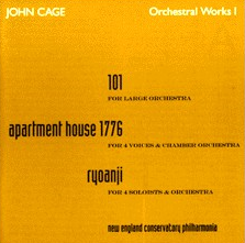 JOHN CAGE - Orchestral Works 1 cover 