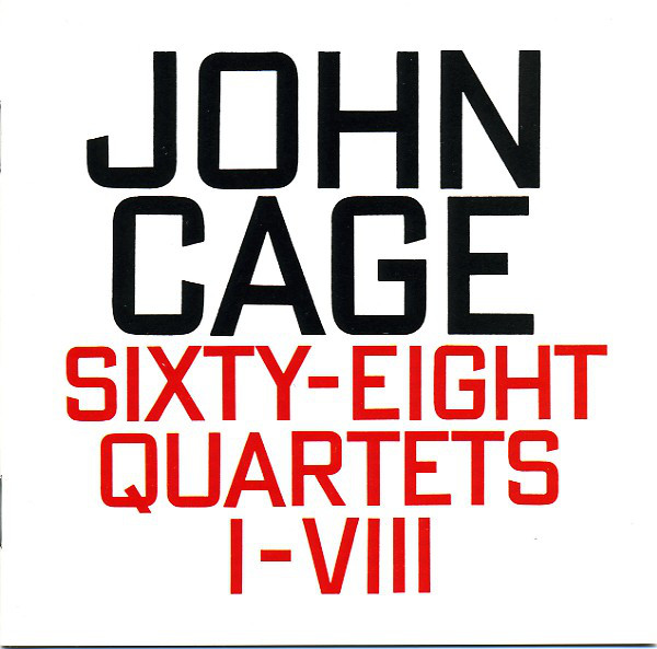 JOHN CAGE - Sixty-Eight cover 