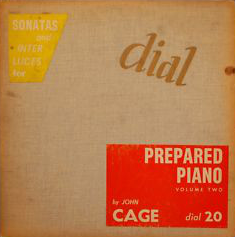 JOHN CAGE - Sonatas And Interludes For Prepared Piano Volume Two cover 