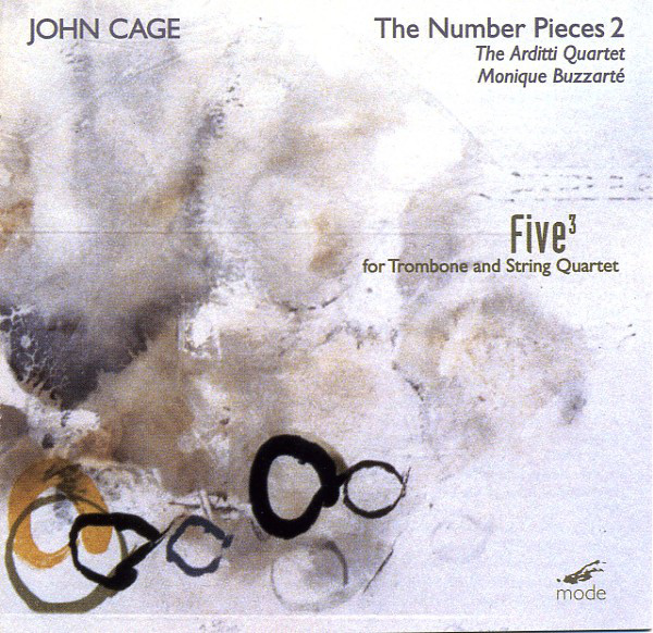 JOHN CAGE - The Number Pieces 2: Five³ cover 