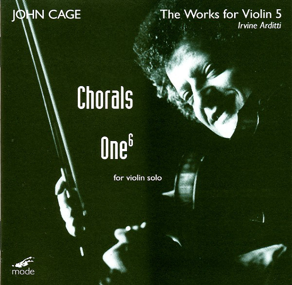 JOHN CAGE - The Works For Violin 5 cover 