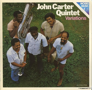 JOHN CARTER - Variations on Selected Themes for Jazz Quintet cover 