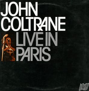 JOHN COLTRANE - Live In Paris cover 
