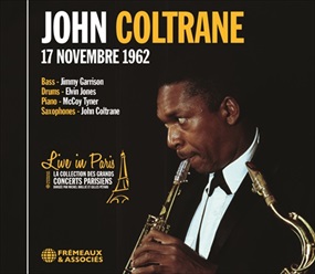 JOHN COLTRANE - Live In Paris 17 Novembre 1962 cover 