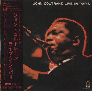 JOHN COLTRANE - Live In Paris (aka Live In Antibes, 1965) cover 