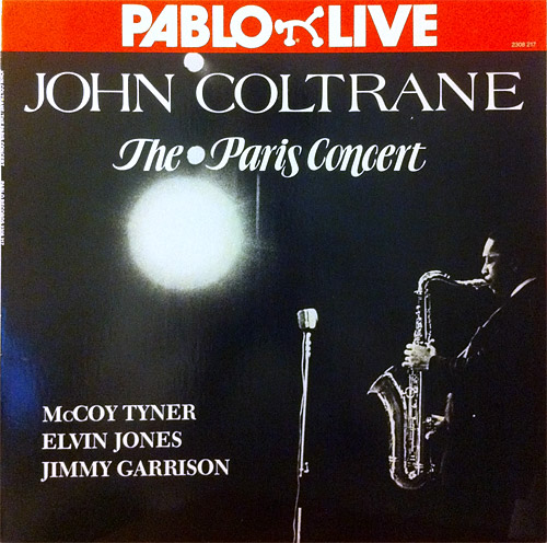 JOHN COLTRANE - The Paris Concert cover 