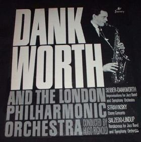 JOHN DANKWORTH - Dankworth and the London Philharmonic Orchestra cover 