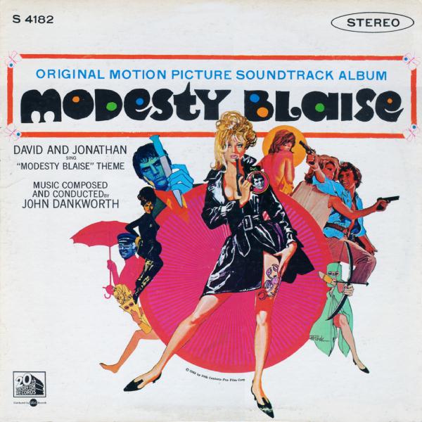 JOHN DANKWORTH - Modesty Blaise cover 