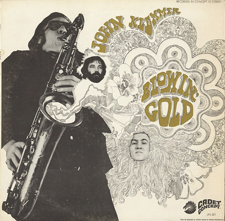 JOHN KLEMMER - Blowin' Gold cover 