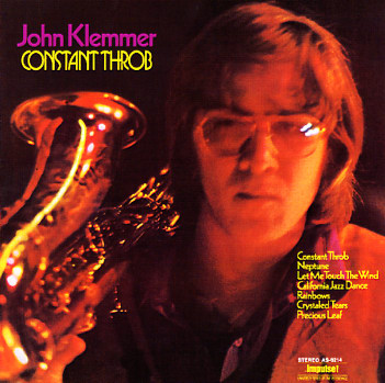 JOHN KLEMMER - Costant Throb cover 