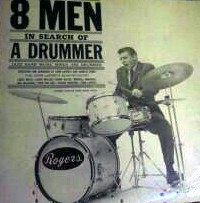 JOHN LAPORTA - 8 Men in Search of a Drummer cover 
