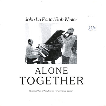 JOHN LAPORTA - Alone Together (with Bob Winter) cover 