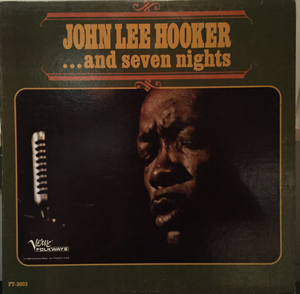 JOHN LEE HOOKER - ... And Seven Nights cover 