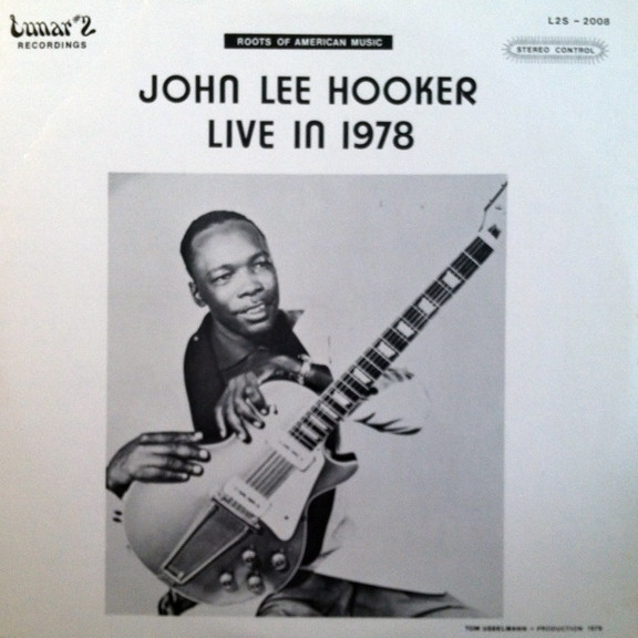 JOHN LEE HOOKER - Live In 1978 cover 