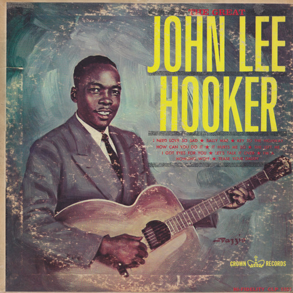 JOHN LEE HOOKER - The Great John Lee Hooker cover 