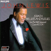 JOHN LEWIS - Preludes And Fugues From The Well-Tempered Clavier, Book 1 cover 