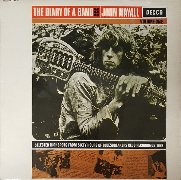 JOHN MAYALL - The Diary Of A Band (Volume One) cover 
