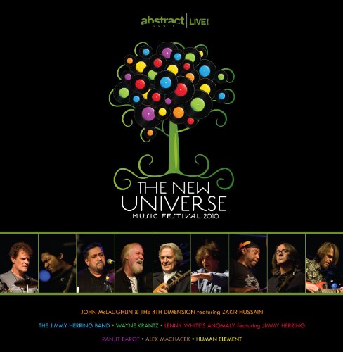 JOHN MCLAUGHLIN - (Ranjit Barot, Wayne Krantz etc) Abstract Logix Live! New Universe Music Festival 2010 cover 