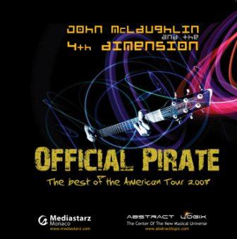 JOHN MCLAUGHLIN - Official Pirate: The Best of the American Tour 2007 cover 