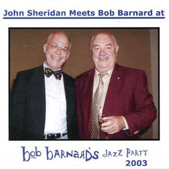 JOHN SHERIDAN - Meets Bob Barnard At Jazz Party 2003 cover 