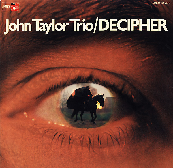 JOHN TAYLOR - Decipher cover 