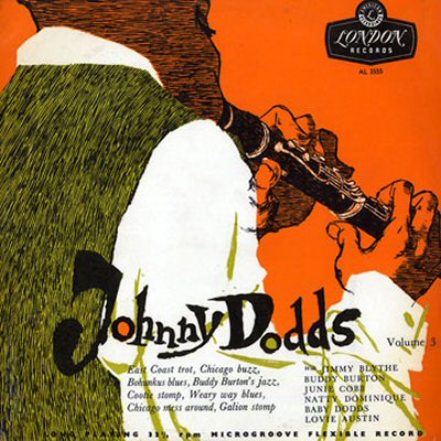 JOHNNY DODDS - Johnny Dodds   Volume 3 cover 