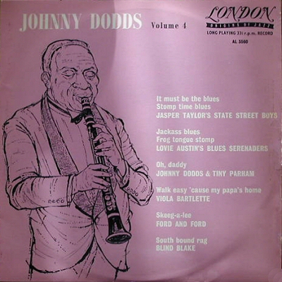 JOHNNY DODDS - Volume 4 cover 