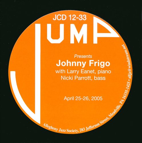 JOHNNY FRIGO - Johnny Frigo cover 
