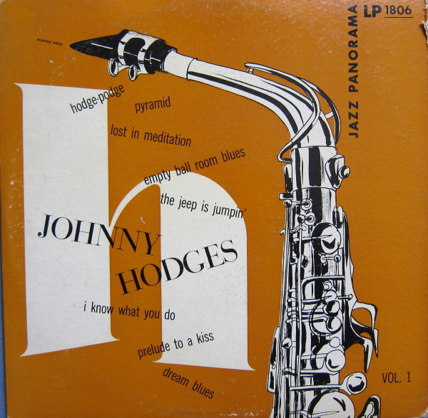 JOHNNY HODGES - Johnny Hodges, Vol. 1 cover 