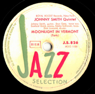 JOHNNY SMITH - Moonlight in Vermont cover 