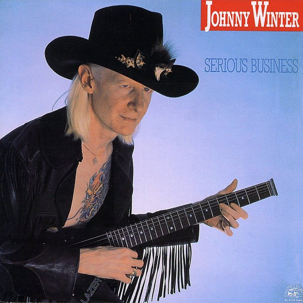 JOHNNY WINTER - Serious Business cover 